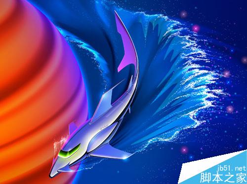 Illustrator绘制精细抽象效果壁纸 脚本之家