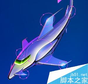 Illustrator绘制精细抽象效果壁纸 脚本之家