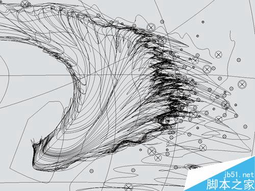Illustrator绘制精细抽象效果壁纸 脚本之家