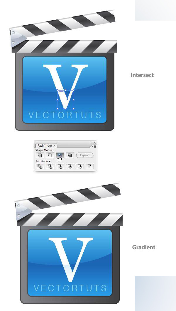AI绘制矢量电影图标 脚本之家 AI教程28