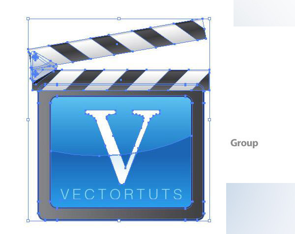 AI绘制矢量电影图标 脚本之家 AI教程29