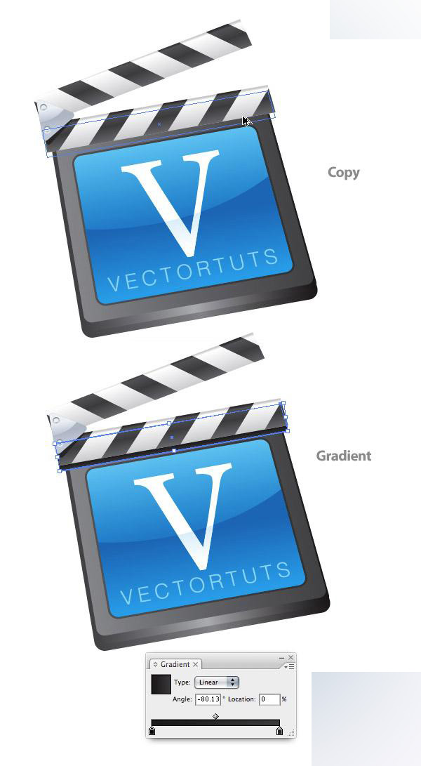 AI绘制矢量电影图标 脚本之家 AI教程35