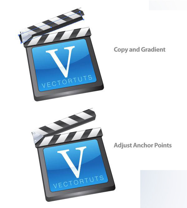 AI绘制矢量电影图标 脚本之家 AI教程37