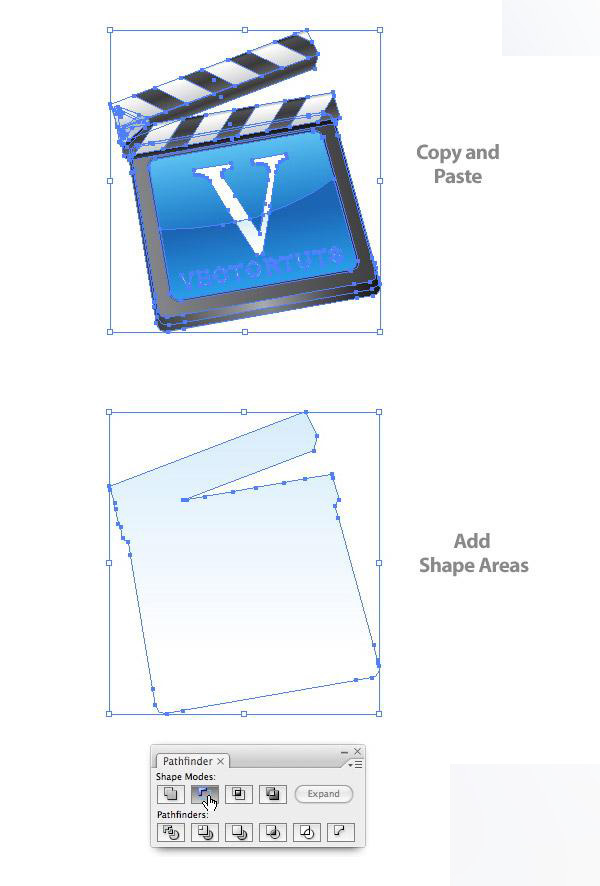 AI绘制矢量电影图标 脚本之家 AI教程38