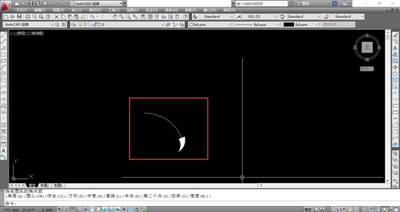 autocad怎么画弯曲箭头?autocad弯曲箭头绘制教程