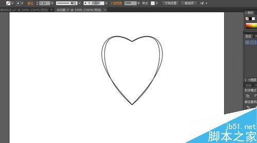 用AI画心形的方法