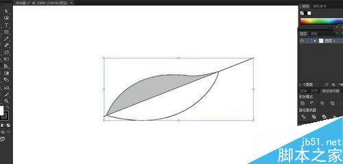 如何用AI画矢量叶子图