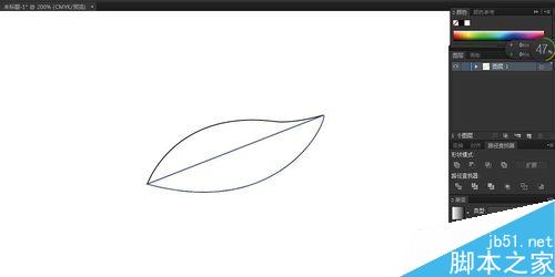 如何用AI画矢量叶子图