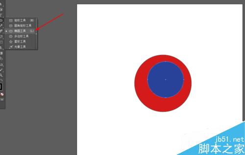 Ai如何把圆的图形挖空