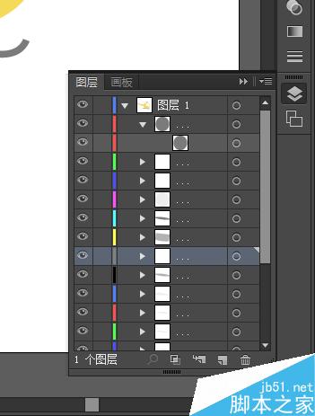 AI文件导入PS分层问题