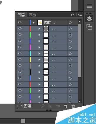 AI文件导入PS分层问题