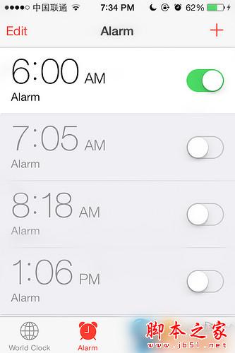 iPhone如何使用Siri快速删除全部闹钟 脚本之家