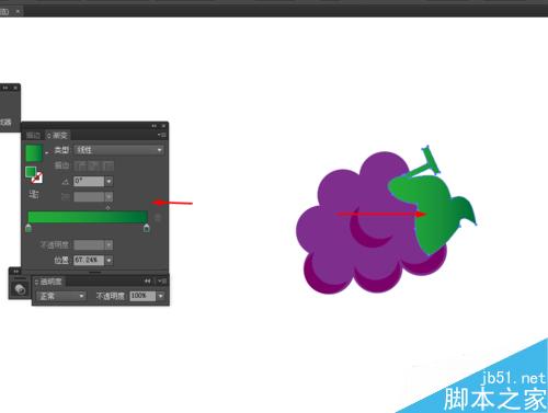 Ai绘制葡萄的图标