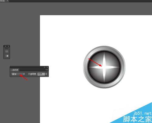 Ai绘制十字的图标