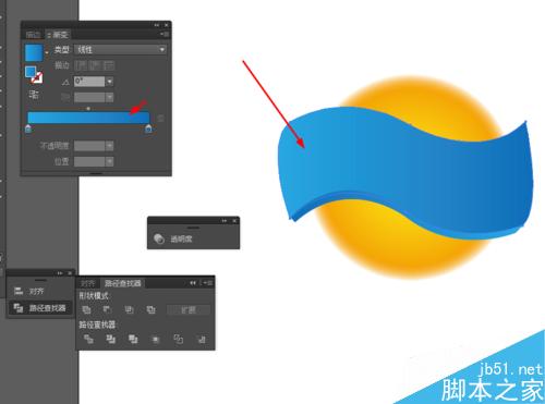 Ai绘制炫彩球体的图标