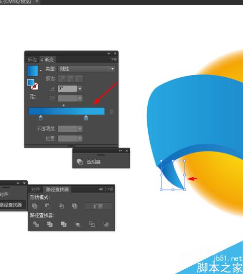 Ai绘制炫彩球体的图标