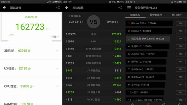 ZUK Edge和小米5s Plus哪个好?ZUK Edge与小米5s Plus区别对比