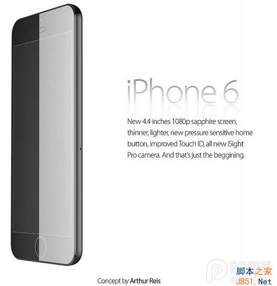 苹果6代手机图片视频欣赏 似iPad Air与iPhone5s杂交