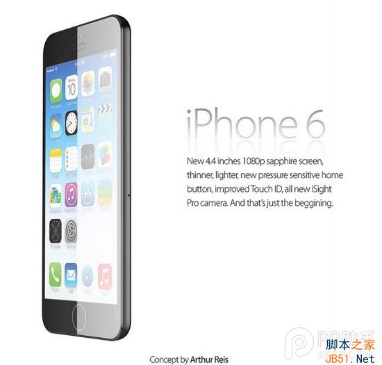 苹果6代手机图片视频欣赏 似iPad Air与iPhone5s杂交