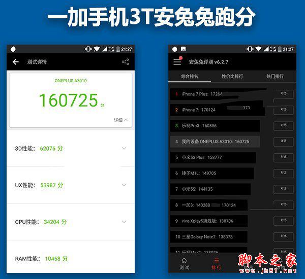 一加3T和魅族PRO6 Plus哪个更好些?魅族PRO6 Plus和一加3T全面区别对比评测图解