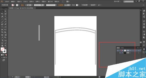 AI制作户外广告架