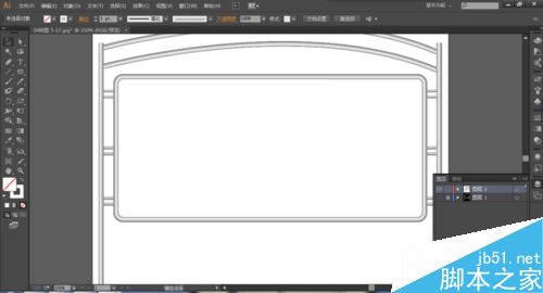 AI制作户外广告架