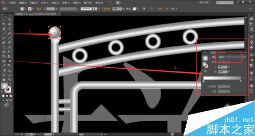 AI制作户外广告架