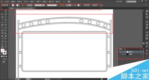 AI制作户外广告架