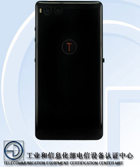 锤子坚果R1真机图亮相工信部!左侧搭载神奇突出按钮...