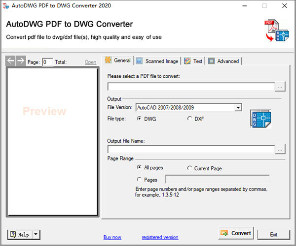 AutoDWG PDF to DWG Converter 2020破解版