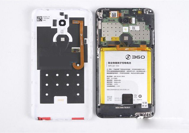 260手机N4怎么换电池 360手机N4拆机换电池教程