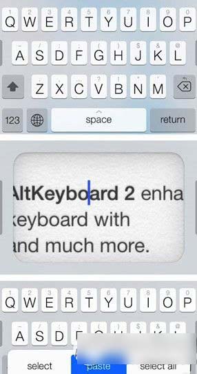 altkeyboard2怎么用？ios7越狱altkeyboard2使用教程1