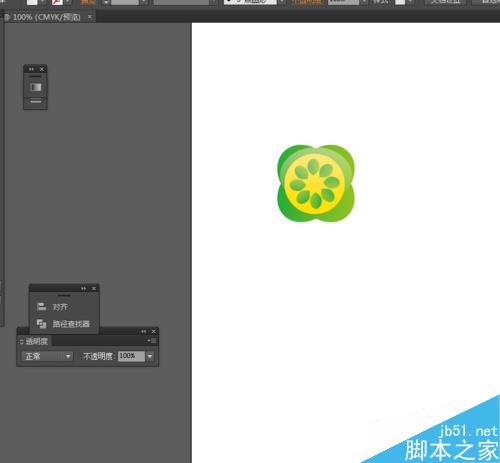 Ai绘制漂亮质感花的图标
