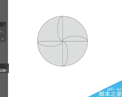 Ai简单绘制风扇的小图标