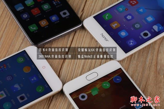 荣耀畅玩6X/红米4/魅蓝Note3/360N4A详细区别对比评测图解:哪个更值得买?