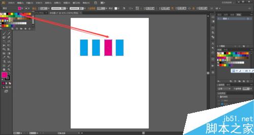 AI中魔棒工具如何使用