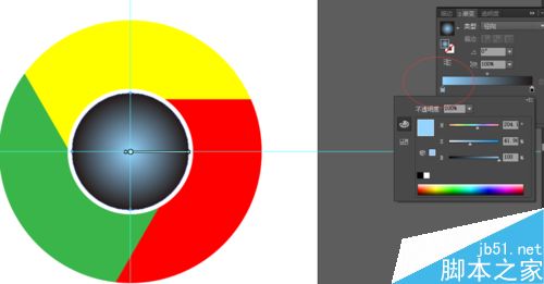 如何用AI画一个谷歌浏览器图标