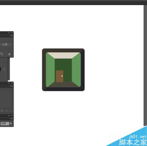 Ai简单绘制建筑物的图标