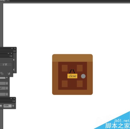 Ai简单绘制打烊的图标