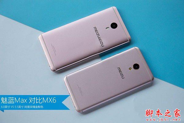 魅蓝Max和魅族MX6哪个好看?外观颜值对比