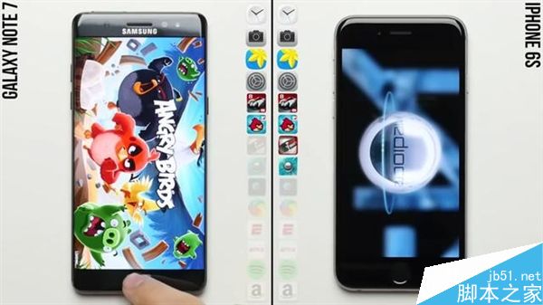 iPhone 6S、三星Note 7速度大PK:结果凌乱!