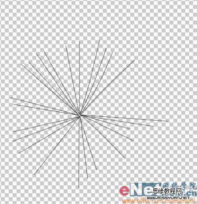 Photoshop制作逼真的风中蒲公英