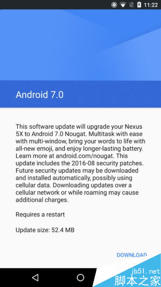 效率史上最高！安卓7.0正式版工厂镜像下载