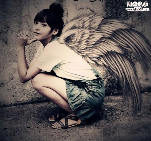 个性LOMO效果 轻松打造坠落天使