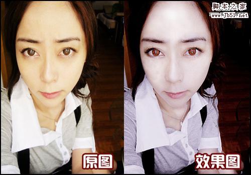 漂亮MM变身“吸血鬼” 美图秀秀独门秘籍