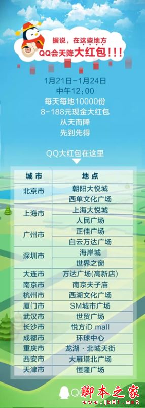2017QQ天降红包玩法攻略