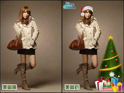 为圣诞促销做准备 淘宝旺铺喜庆装修