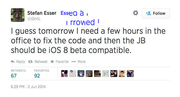 ios8完美越狱什么时候出？1