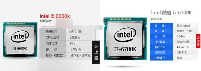 六代i5/i7性能差距有多大?i5-6600K与i7 6700K超频对比实测