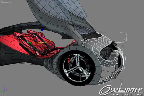 3Dsmax制作“中国风”概念跑车